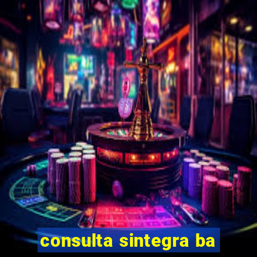 consulta sintegra ba